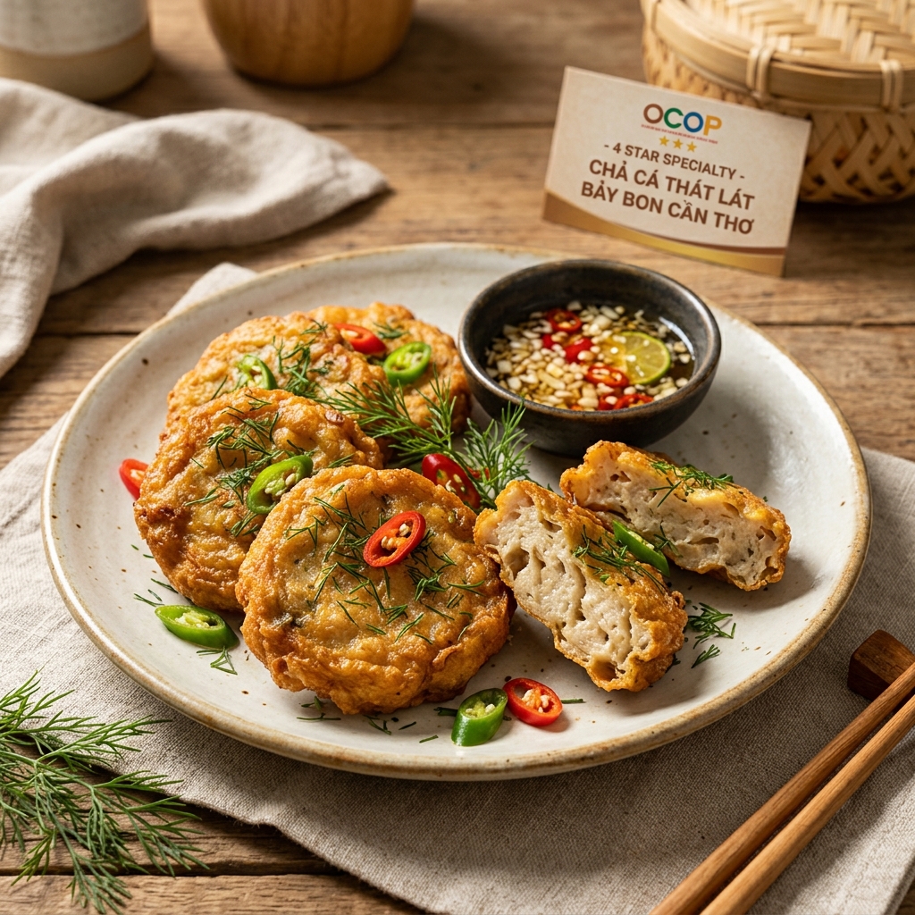 Chả cá thát lát Bảy Bon OCOP 4 sao