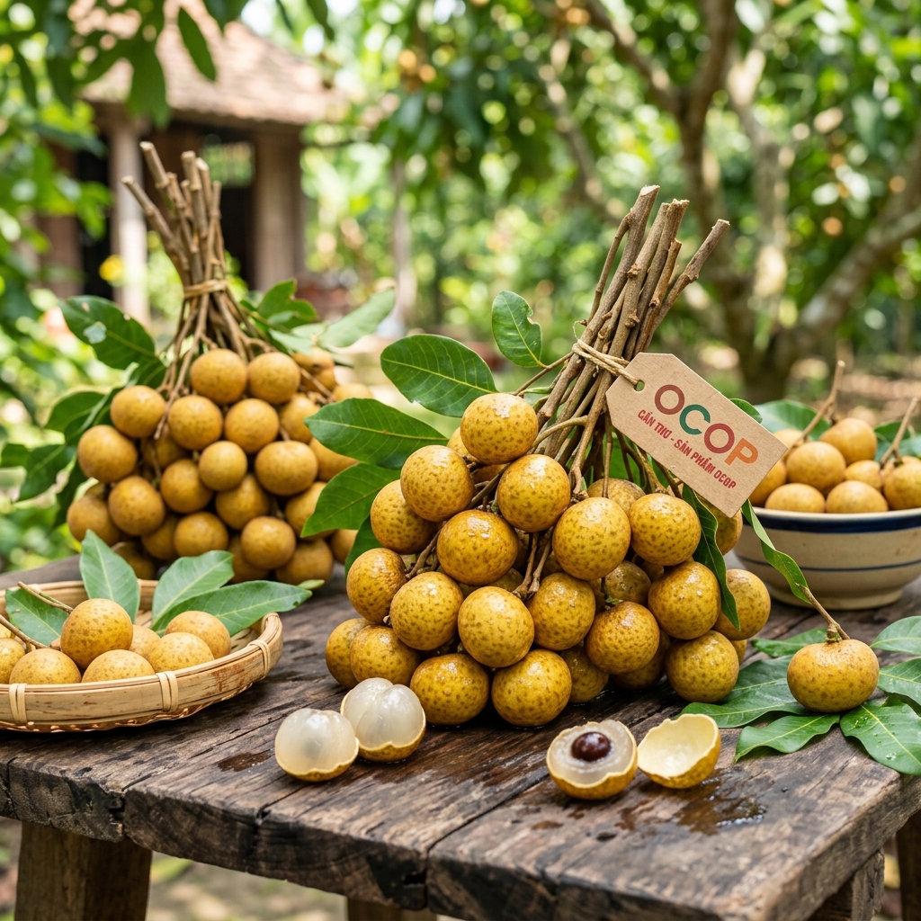 Thanh Nhãn Cần Thơ OCOP